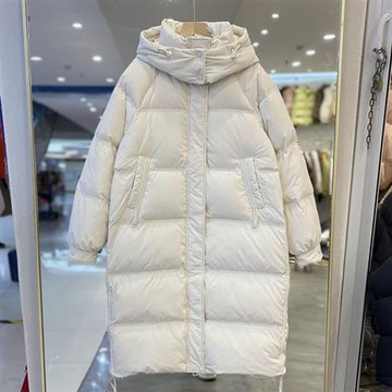 【米蘭精品】羽絨外套鴨絨夾克-時尚輕盈保暖舒適女外套5色74ip16