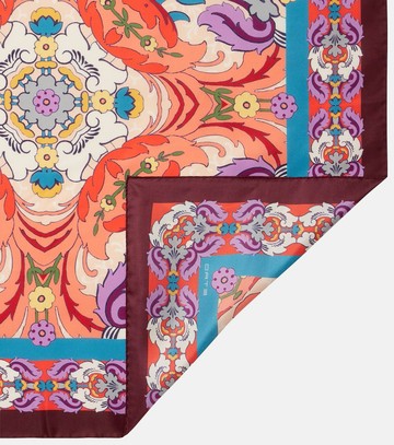 Etro Printed silk twill scarf