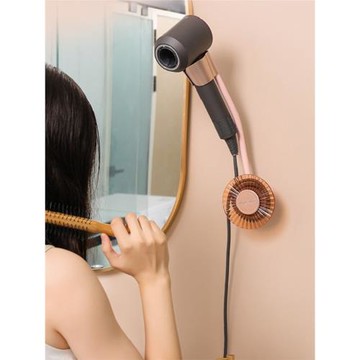 懶人吹風機支架免手拿風筒固定架帶繞線器可調節萬向電吹風收納架