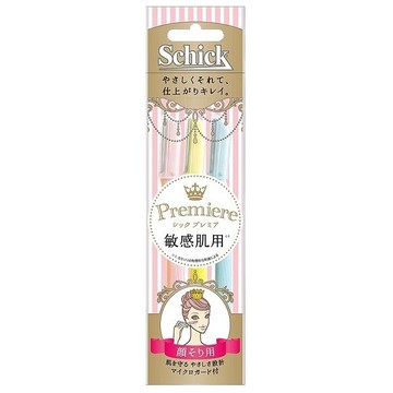 Schick 舒適 臉部修容刀(敏感肌)3入【小三美日】 DS017106