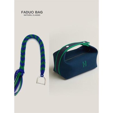 法朵 適用愛馬仕飯盒包肩帶改造配件腋下包帶高級感裝飾絲巾單買