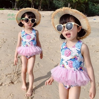 子供水着 キッズ 女の子 ベビー 子供用 ワンピース水着 90 100 110 1 130cm 連体水着 フリル キッズ水着 海 保育園 幼稚園 ジュニア こども 小学生 通販 Lineポイント最大get Lineショッピング