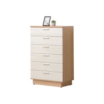 Boden-亞莫2.7尺六斗櫃/六抽收納櫃/置物櫃