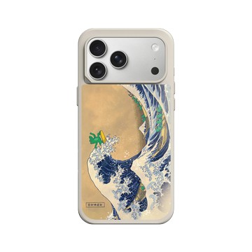 iPhone 17 Pro Max SolidX 貝殼灰 - 怪奇事物所 Incrediville - 海浪淘淘