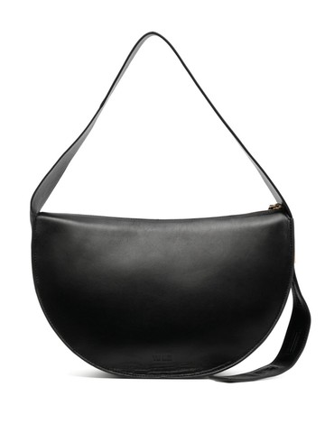 Yu Mei - Antonia leather shoulder bag - women - Lambskin/Suede - One Size - Black