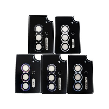 QinD SAMSUNG 三星 Galaxy S26/S26+ 5G 鷹眼鏡頭鏡頭貼  定位貼膜紫色-S26+