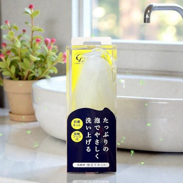 日本 Cotton Labo 丸三 快速起泡網【酪梨小窩】臉部專用 皂網 皂袋 泡泡網 發泡網 肥皂袋 起泡袋 慕斯網