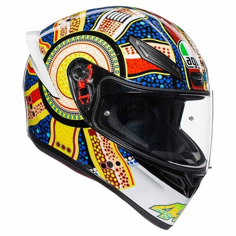 国内仕様モデル Agv K1 Dream Time ヴァレンティーノ ロッシ ヘルメット 公道走行可 通販 Lineポイント最大0 5 Get Lineショッピング