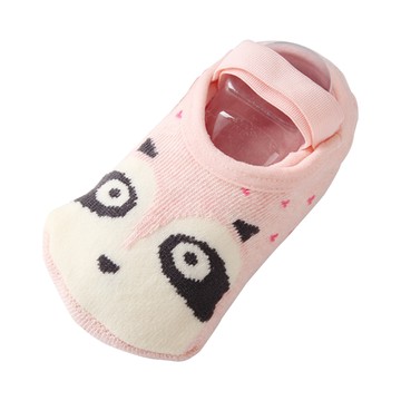 JoyNa - 寶寶防滑地板襪-3雙入-D款-珍珠熊+隨機2雙 (均碼11-13CM)