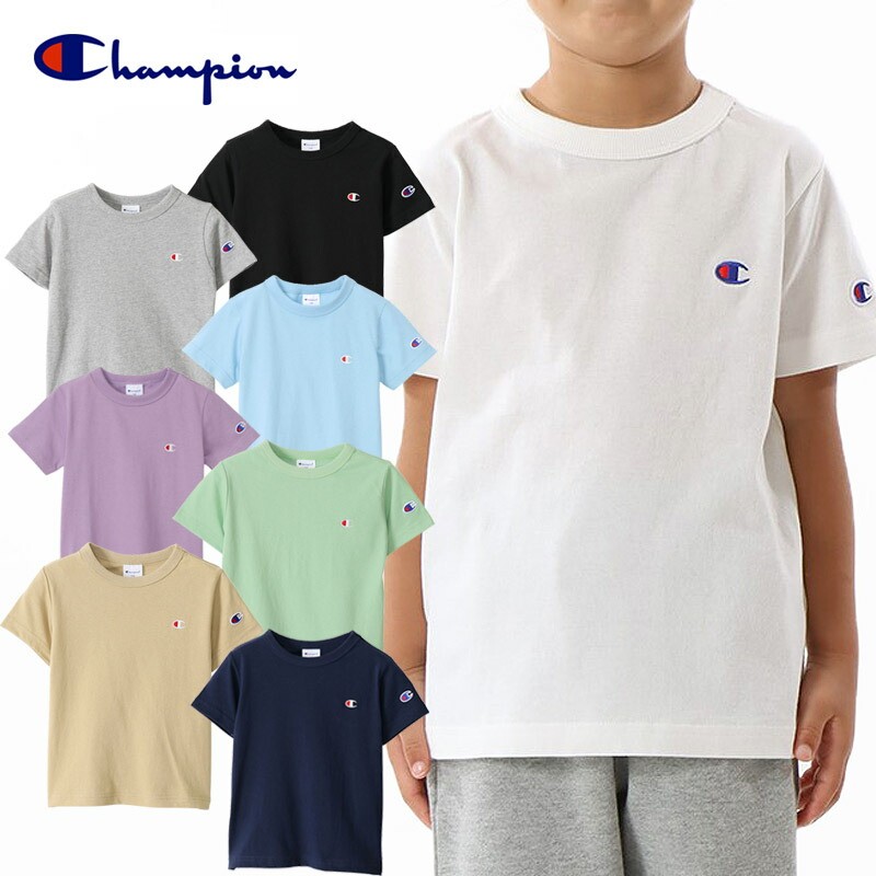 チャンピオン(Champion) キッズ ショートスリーブTシャツ (CK-T301) T