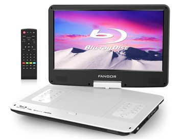 FANGOR 14.1英吋攜帶式藍光播放 白色  日本正規品代購