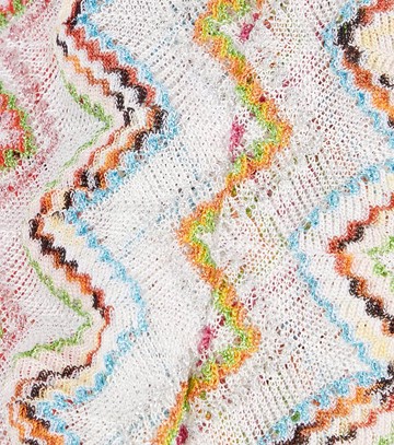 Missoni Zigzag lamé head wrap