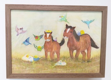 木製畫框原畫【融和】