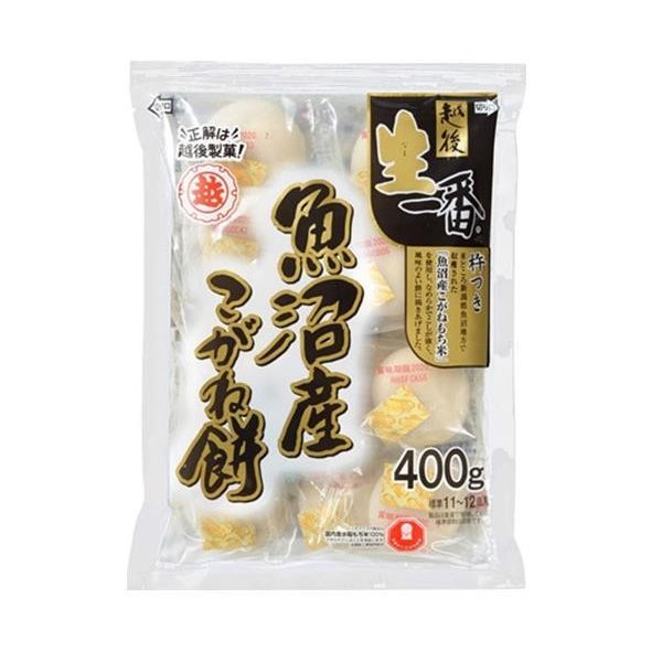 越後製菓 生一番 魚沼産こがね丸餅 400g×20袋入｜ 送料無料