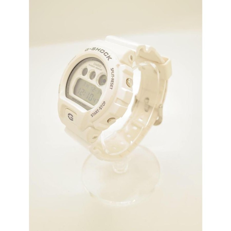 CASIO◇クォーツ腕時計/デジタル/ラバー/WHT/WHT/DW-6900LD | LINEショッピング