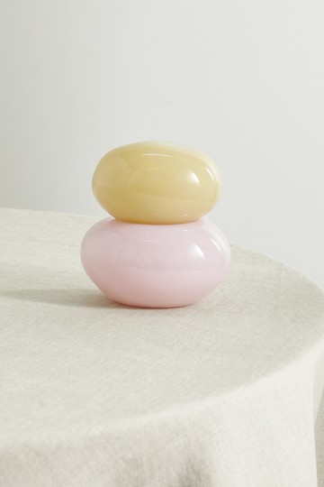 Helle Mardahl - Bonbonniere Stacked Two-tone Glass Dish - Pink - one size