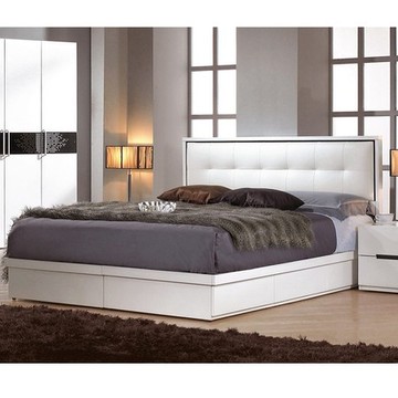 波爾卡6尺雙人床組