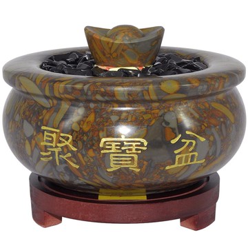 【吉祥開運坊】聚寶盆系列【女媧石聚寶盆 有三款尺寸可供選擇  聚財聖品】開光加持 擇日