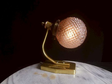 【老時光 OLD-TIME】早期台灣製玻璃桌燈