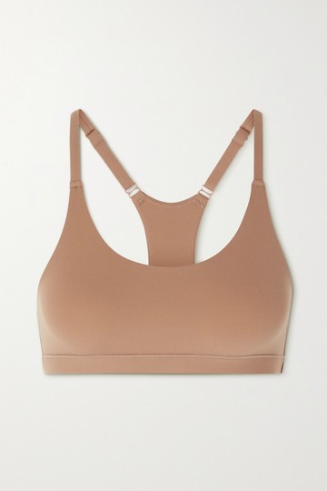 Skims - Fits Everybody Scoop Racerback Bralette - Sienna - Neutral - 2XL