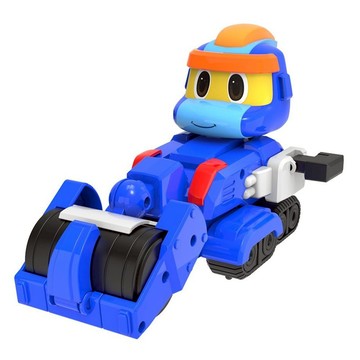 LDCX 灵动创想 音效變形機器人 幫幫龍  變形藍寶 藍色  1盒