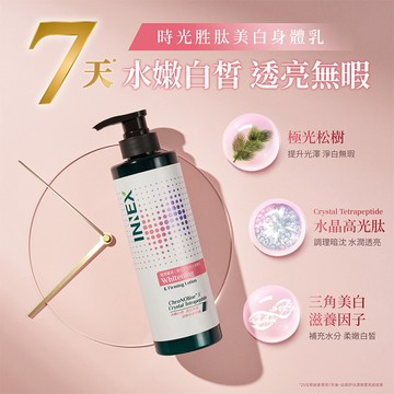 【INNEX植萃賦活】時光胜肽身體乳420ml/瓶 任選1 單件賣場 (7天肌膚煥新/美白/煥活/滋養/乳液/彈潤緊緻/抗乾癢/抗老化/保濕/潤白/緊緻/舒緩)｜美吾髮『可海外配送』