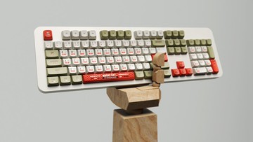 KDA 摩爾斯電碼 染色 PBT 鍵帽 keytok