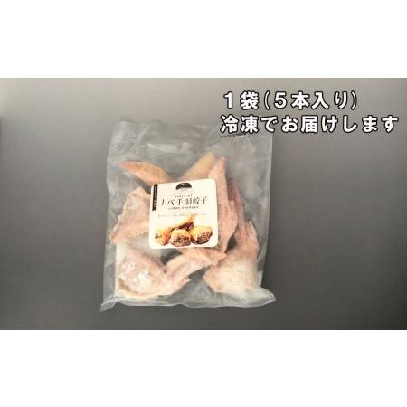 ふるさと納税 手羽 椎茸 ナバ手羽餃子 5本 餃子 乾燥椎茸 椎茸 干ししいたけ どんこ 椎茸 鶏肉餃子 ぎょうざ 宮崎県産 送料無料 おかず 椎茸 お.. 宮崎県美郷町