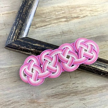 水引 髮夾【秋櫻】粉色 漸層 和風