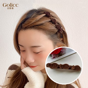 【Gulicc】古莉可 髮夾 簡約輕奢側邊瀏海夾(2入)