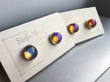 Starlight 耳環 蜂蜜色的閃耀