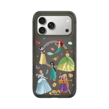 iPhone 17 Pro Max AirX 本質黑 - 迪士尼-公主系列 Disney Princess - 迪士尼公主 - 貼紙風格