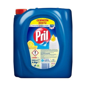 Pril 濃縮高效洗碗精大容量補充瓶-檸檬 3868ml (PRI001)