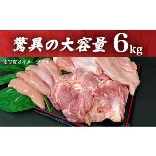 ふるさと納税 佐賀県 唐津市 唐津市産 若鳥もも肉むね肉ささみ合計6kgセット 鶏肉 唐揚げ 親子丼 お弁当「2023年 令和5年」