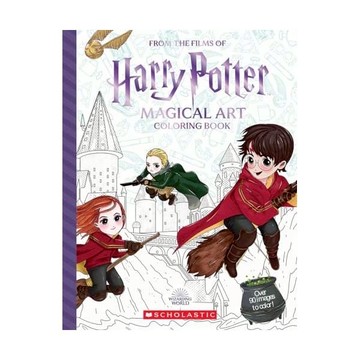 Harry Potter: Magical Art Coloring Book / Scholastic出版社旗艦店