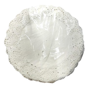 MR.BAKING 萬鴻 英式花邊紙 6.5吋(165mm)  白色  250張