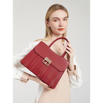 紅色結婚包女媽媽款2025新款高級感洋氣中年女士婆婆包爆款手提包