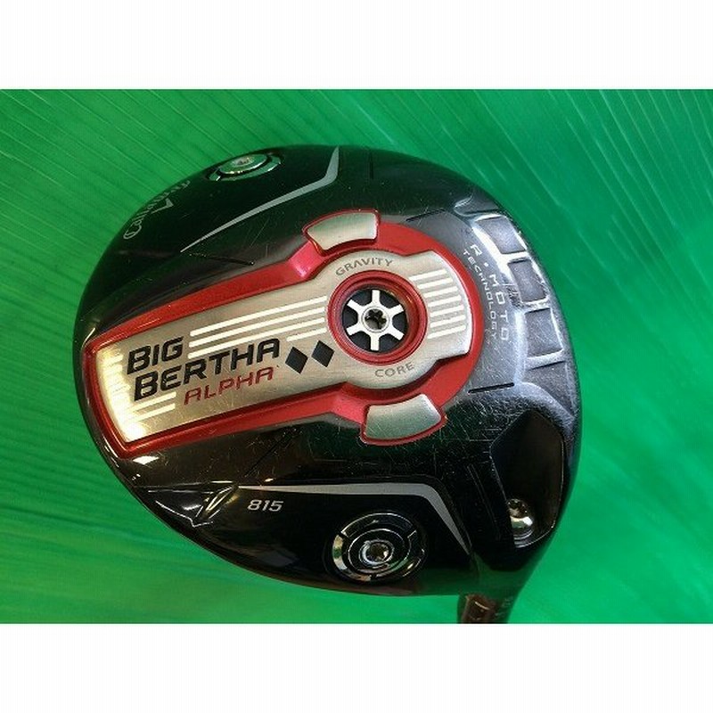 中古 Callaway キャロウェイ ドライバー Big Bertha Alpha 815 ダブルダイヤモンド 9度 ツアーad 6 S リシャフト品 トルクレンチ無し ゴルフクラブ 通販 Lineポイント最大0 5 Get Lineショッピング