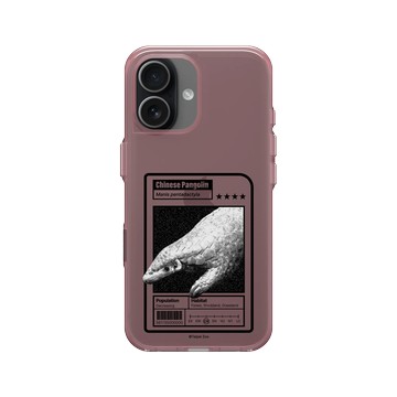 iPhone 17 Clear (相機按鈕) 晶醺玫 - RHINOSHIELD X Taipei Zoo - 穿山甲：限量卡牌