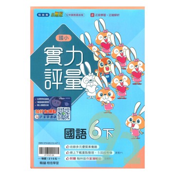 翰林國小實力評量國語6下