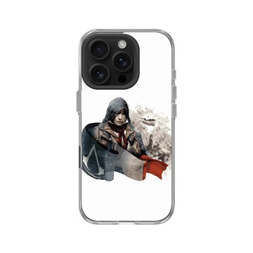 iPhone 16 Pro Clear Case（相機按鈕） 透明 - Assassin's Creed - French Flag