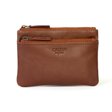 【CALTAN】真皮/零錢包 | 真皮兩層零錢包-075073_五色