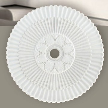 造型雕花PU燈盤 F37-21-90742
