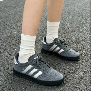 隔日到 ☆小B之都☆ adidas BARREDA 舒適百搭 低筒 德訓鞋 男女同款 KH6999 高級灰 煙燻灰 質感