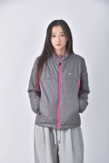 (M) fila灰色外套