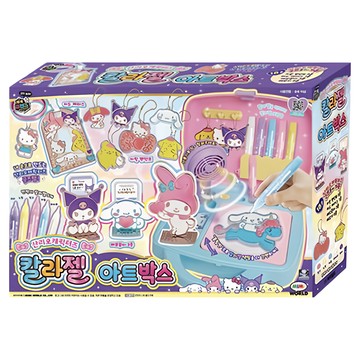 MIMI WORLD SANRIO 璀璨膠畫套裝 8歲以上適用 韓國製造  豪華創作箱  1盒