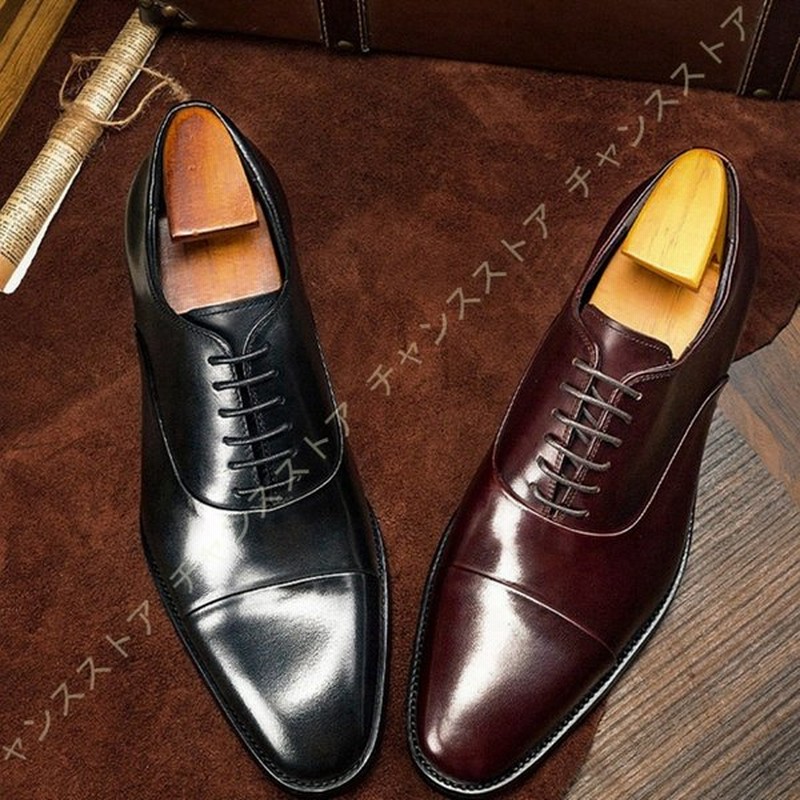 紳士靴 メンズ 本革 ビジネスシューズ ストレートチップ 内羽根 おしゃれ メンズシューズ 革靴 通気性 レースアップ 歩きやすい 疲れない ドレスシューズ 通販 Lineポイント最大0 5 Get Lineショッピング