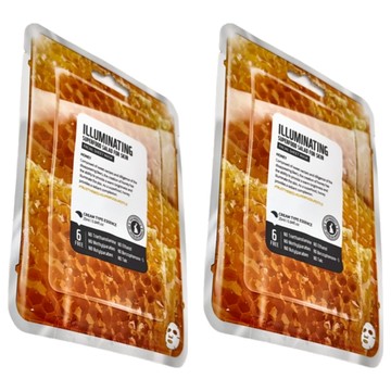 FARM SKIN 超級食物 蜂蜜霜狀精華面膜 25ml  2包  1片