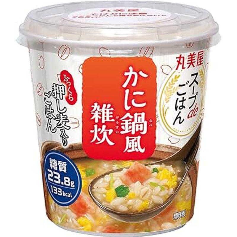 丸美屋 スープdeごはんかに鍋風雑炊 69g ×6個