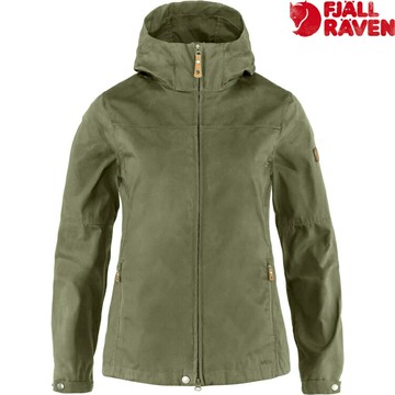 Fjallraven 北極狐 Stina 女款 登山薄軟殼/軍裝夾克/獵裝風衣 G-1000 夏季防曬款 89234 620 綠色